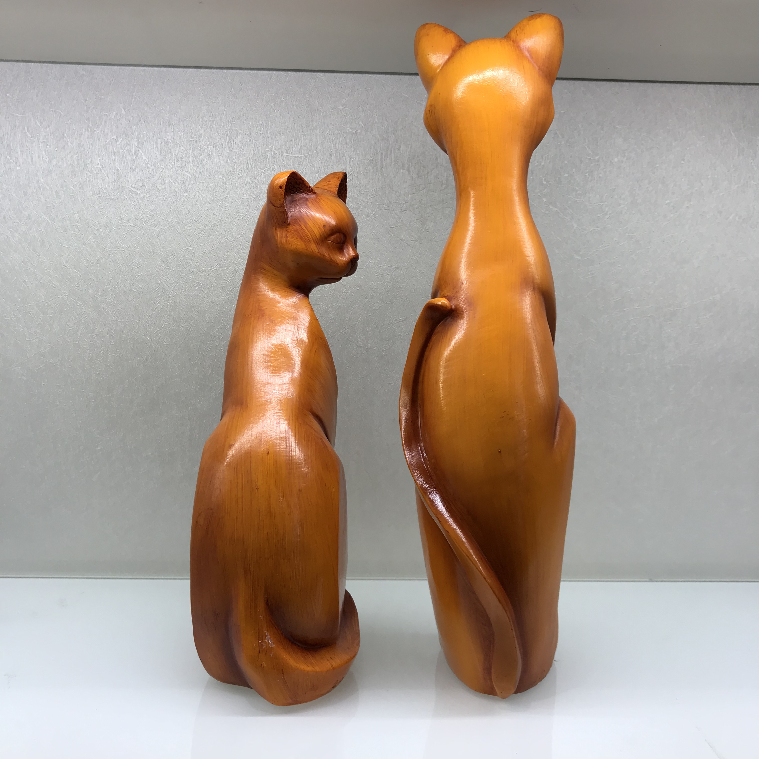 Resin Crafts Wood Grain Cat Cat Lovers Decoration Home Creative Gift Decorative Craft Gift Decoration Mixed Batch Resin Crafts Wood Grain Cat Cat Lovers Decoration Home Creative Gift Decorative Craft Gift Decoration Mixed Batch