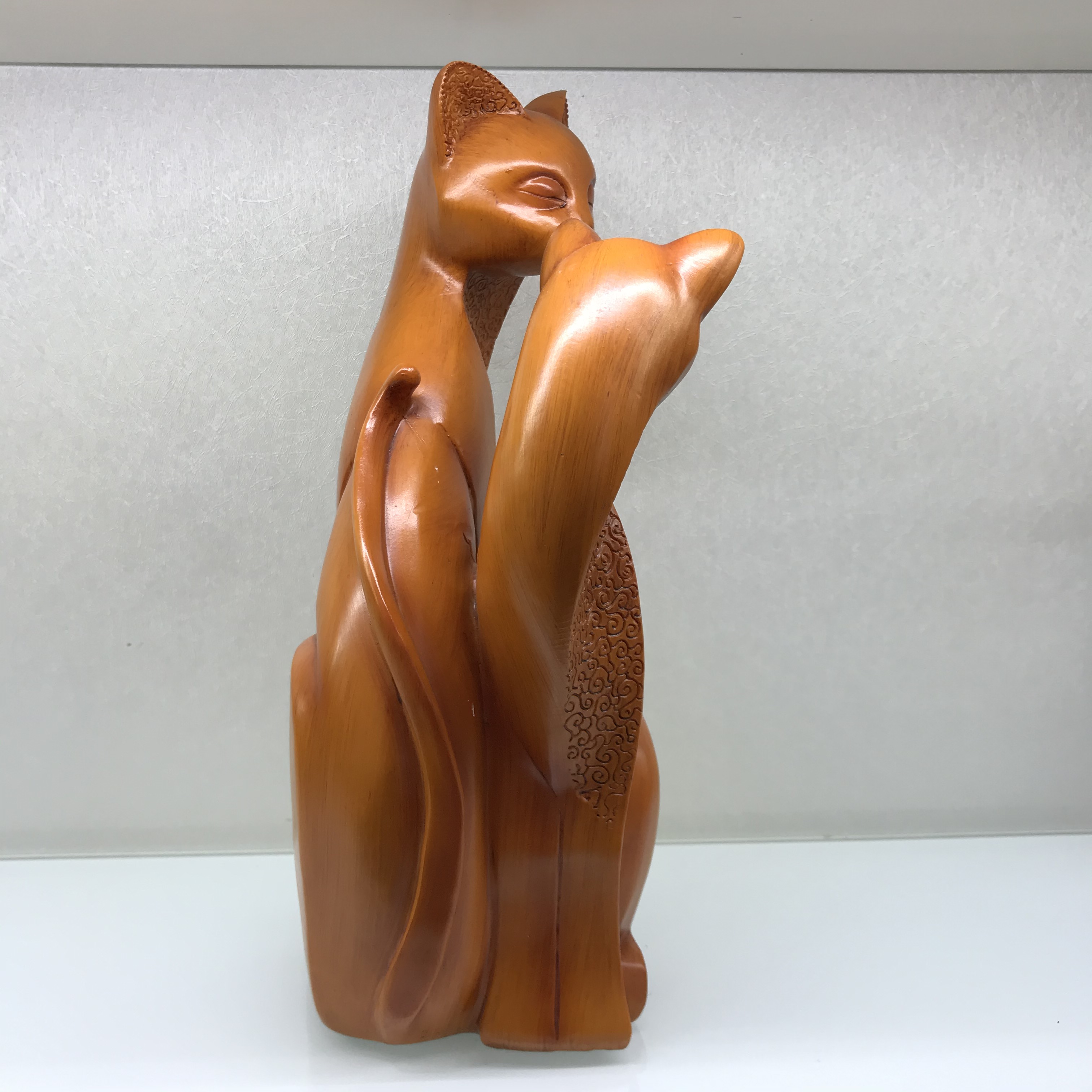 Resin Crafts Wood Grain Cat Cat Lovers Decoration Home Creative Gift Decorative Craft Gift Decoration Mixed Batch Resin Crafts Wood Grain Cat Cat Lovers Decoration Home Creative Gift Decorative Craft Gift Decoration Mixed Batch