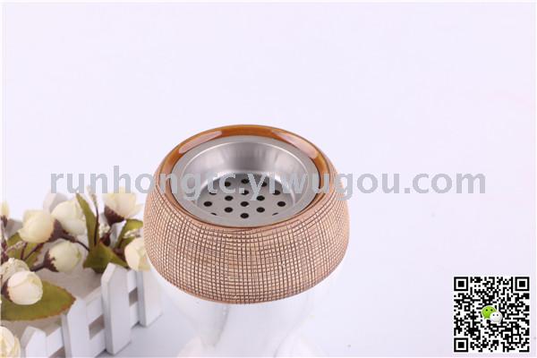 Hot style wood grain marble grain Arab ceramic incense burner web celebrity carbon stove home crafts Hot style wood grain marble grain Arab ceramic incense burner web celebrity carbon stove home crafts