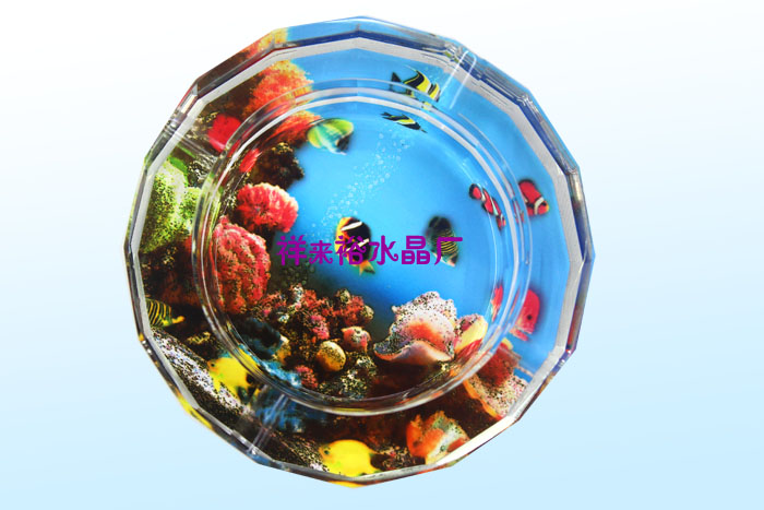Crystal ashtray Crystal decoration home decoration gifts Crystal crafts