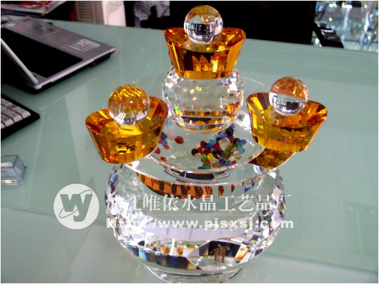 Cornucopia Crystal Crystal ornaments Crystal crafts Crystal Gift Crystal arts and crafts