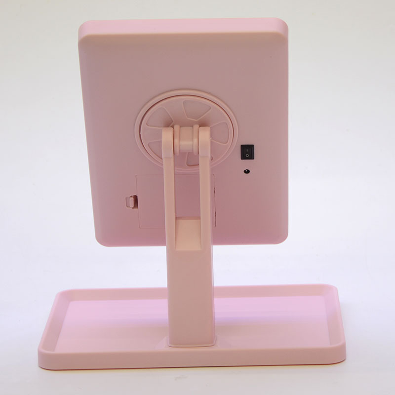 Multifunctional Touch Led Magnetic Makeup Mirror with Night Light Mobile Phone Bracket Dressing Mirror iPad Casual Makeup Mirror