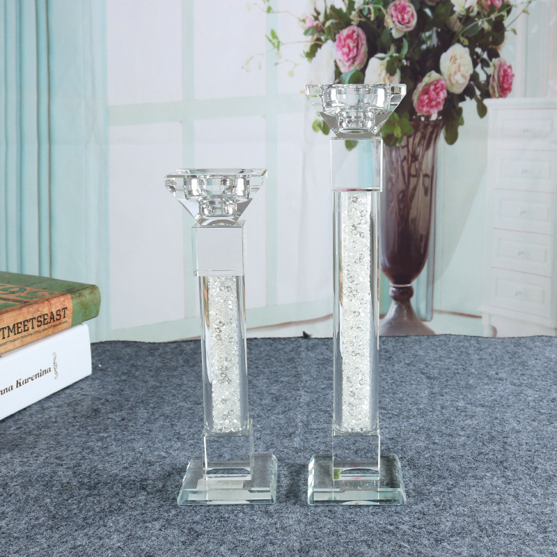 Creative Artificial Crystal Candlestick Restaurant Candlestick Decoration Crystal Crafts Customization Can Carve Writing Taobao One Piece Dropshipping Creative Artificial Crystal Candlestick Restaurant Candlestick Decoration Crystal Crafts Customization Can Carve Writing Taobao One Piece Dropshipping