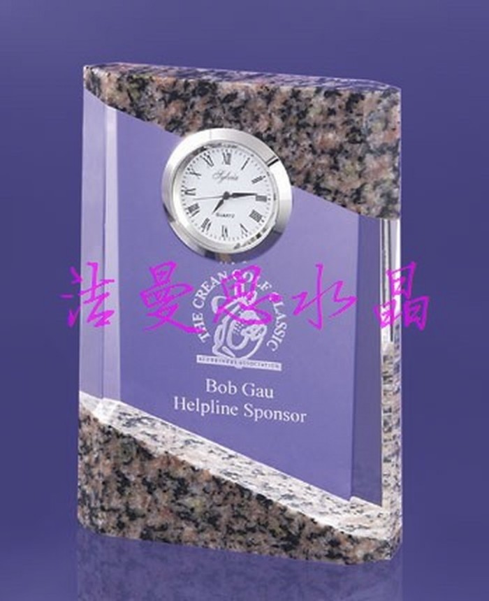 Creative crystal clock K9 crystal gifts crystal crafts set Creative crystal clock K9 crystal gifts crystal crafts set