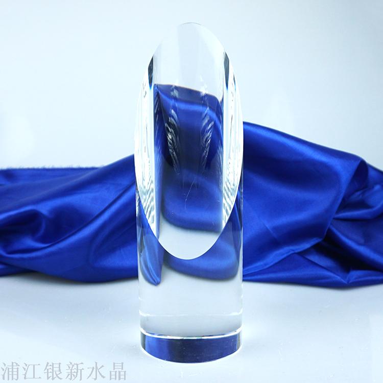 Manufacturers wholesale crystal crafts inside the carved column decoration high quality creative custom crystal column trophy