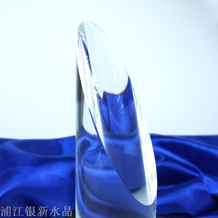 Manufacturers wholesale crystal crafts inside the carved column decoration high quality creative custom crystal column trophy