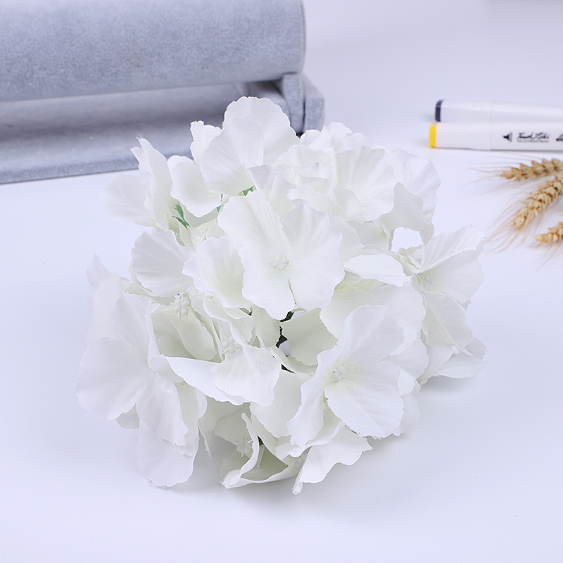 Spot Supply Hydrangea Head Artificial Flower Artificial Flower Wedding Wedding Arrangement Arch Home Flower Wall Decoration Spot Supply Hydrangea Head Artificial Flower Artificial Flower Wedding Wedding Arrangement Arch Home Flower Wall Decoration