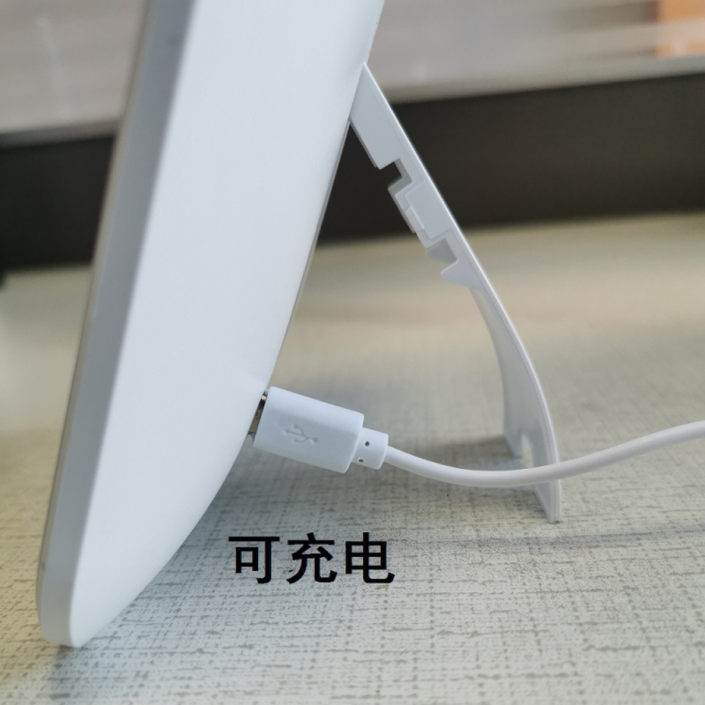 New Makeup Mirror Women's Desktop Led with Light Portable Folding Fill Light Makeup Mirror Dormitory Desktop Dressing Mirror New Makeup Mirror Women's Desktop Led with Light Portable Folding Fill Light Makeup Mirror Dormitory Desktop Dressing Mirror