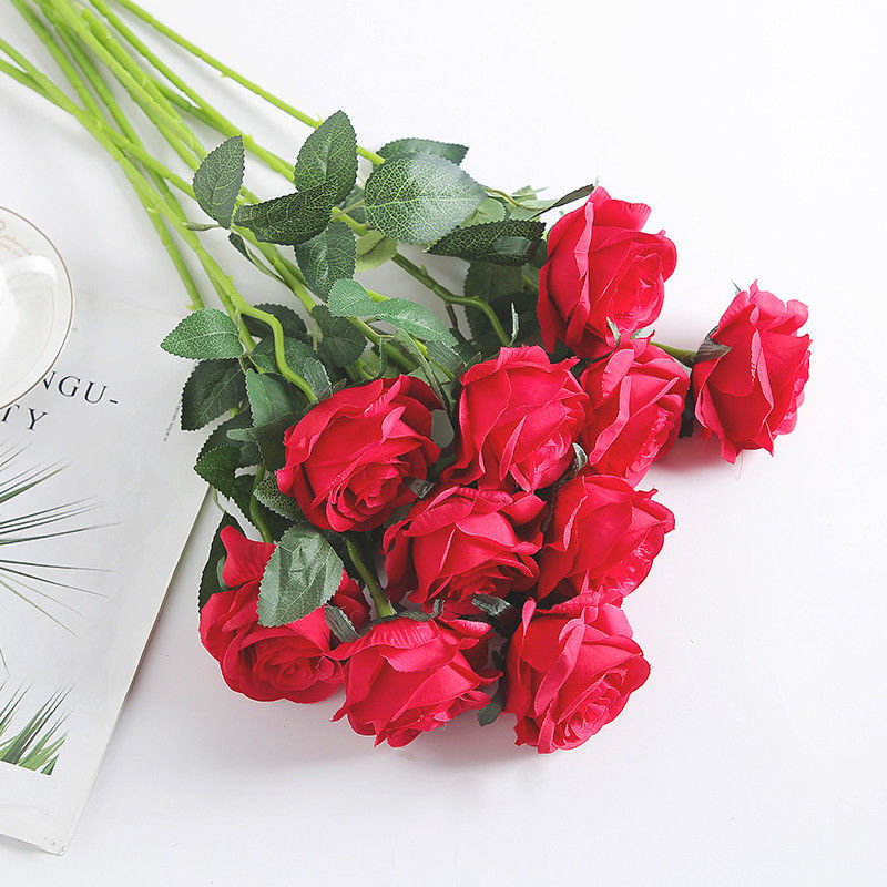 Factory Direct Sales Rose Perianth Artificial Rose Flower Wholesale DIY Silk Cloth Artificial Flower Wall Artificial Rose Flower Factory Direct Sales Rose Perianth Artificial Rose Flower Wholesale DIY Silk Cloth Artificial Flower Wall Artificial Rose Flower