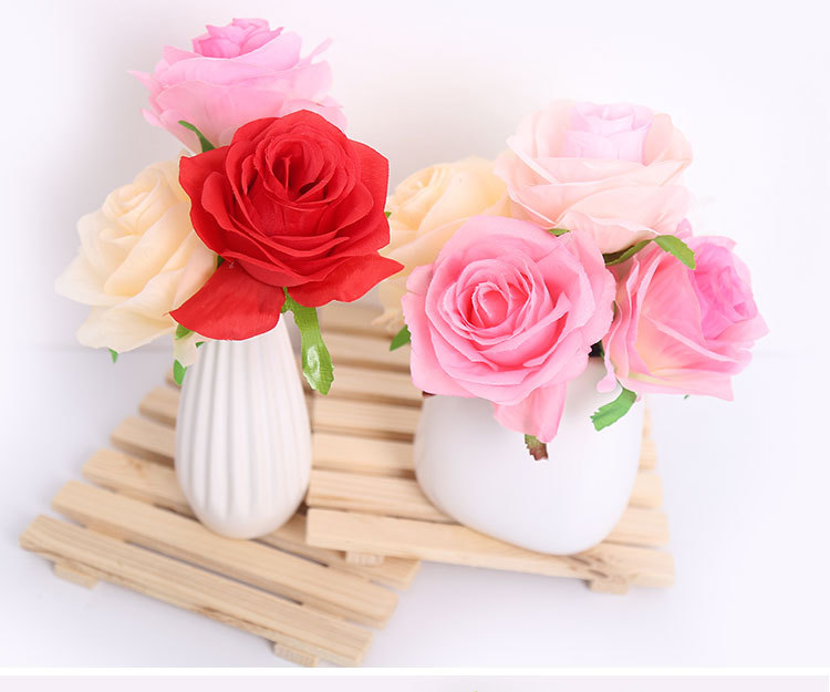 Factory Direct Sales Rose Perianth Artificial Rose Flower Wholesale DIY Silk Cloth Artificial Flower Wall Artificial Rose Flower Factory Direct Sales Rose Perianth Artificial Rose Flower Wholesale DIY Silk Cloth Artificial Flower Wall Artificial Rose Flower