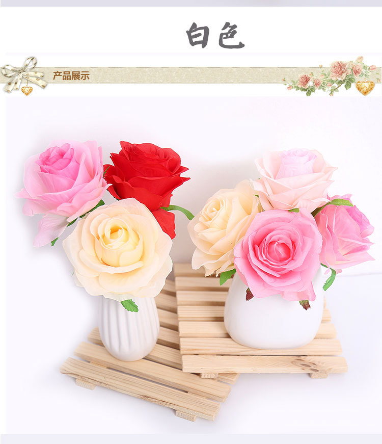Factory Direct Sales Rose Perianth Artificial Rose Flower Wholesale DIY Silk Cloth Artificial Flower Wall Artificial Rose Flower Factory Direct Sales Rose Perianth Artificial Rose Flower Wholesale DIY Silk Cloth Artificial Flower Wall Artificial Rose Flower