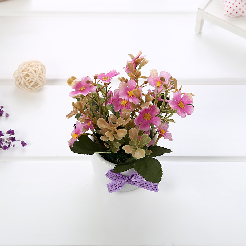 2019 Ceramic Simulation Plant Living Room Bonsai Plant Creative Potted Plant Valentine's Day Gift Decoration Artificial Flower 2019 Ceramic Simulation Plant Living Room Bonsai Plant Creative Potted Plant Valentine's Day Gift Decoration Artificial Flower