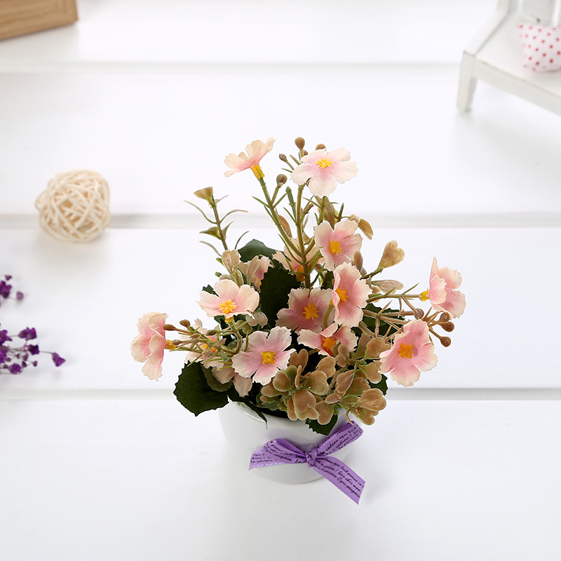 2019 Ceramic Simulation Plant Living Room Bonsai Plant Creative Potted Plant Valentine's Day Gift Decoration Artificial Flower 2019 Ceramic Simulation Plant Living Room Bonsai Plant Creative Potted Plant Valentine's Day Gift Decoration Artificial Flower