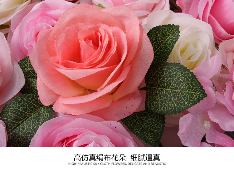 Artificial Rose Flower Wall Wedding Celebration Decoration Background Flower Wall Shopping Window Decoration Plant Wall Artificial Flower Row Wholesale Artificial Rose Flower Wall Wedding Celebration Decoration Background Flower Wall Shopping Window Decoration Plant Wall Artificial Flower Row Wholesale