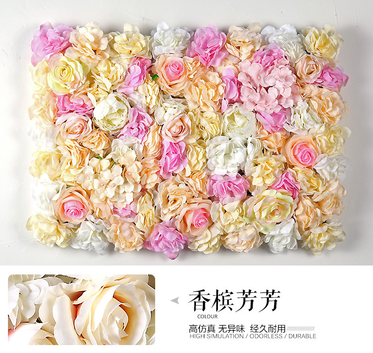 Artificial Rose Flower Wall Wedding Celebration Decoration Background Flower Wall Shopping Window Decoration Plant Wall Artificial Flower Row Wholesale Artificial Rose Flower Wall Wedding Celebration Decoration Background Flower Wall Shopping Window Decoration Plant Wall Artificial Flower Row Wholesale