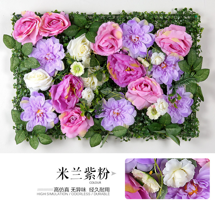 Artificial Rose Flower Wall Wedding Celebration Decoration Background Flower Wall Shopping Window Decoration Plant Wall Artificial Flower Row Wholesale Artificial Rose Flower Wall Wedding Celebration Decoration Background Flower Wall Shopping Window Decoration Plant Wall Artificial Flower Row Wholesale
