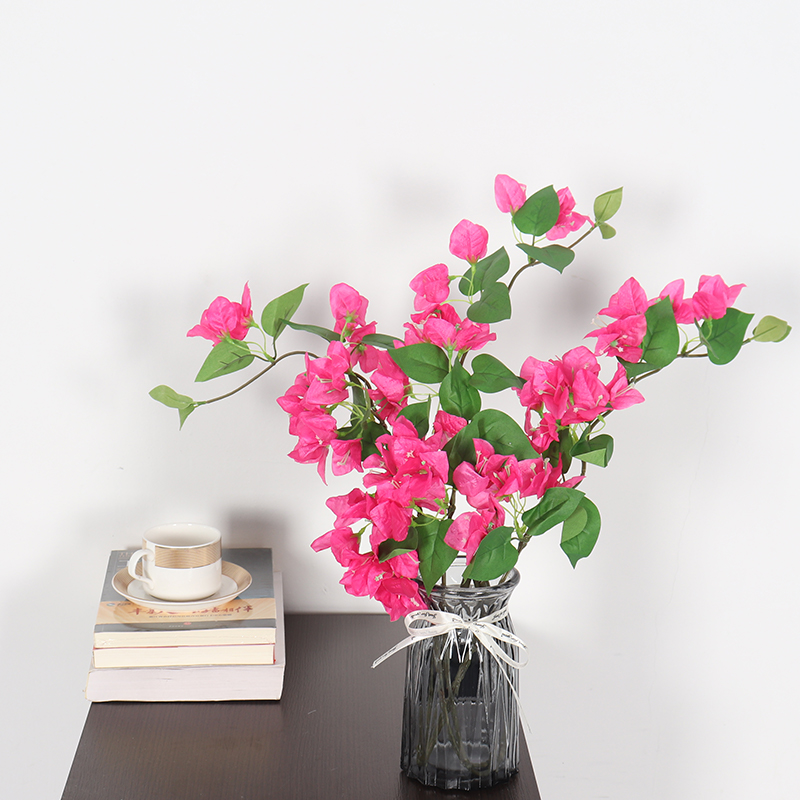 Simple wind fashion indoor wedding company flower arrangement decoration artificial flower pot simulation  roses