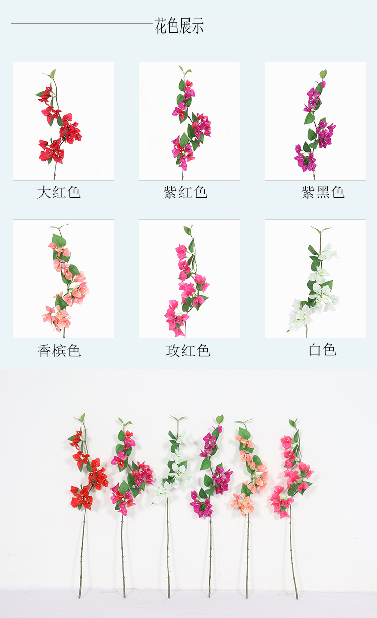 Simple wind fashion indoor wedding company flower arrangement decoration artificial flower pot simulation  roses