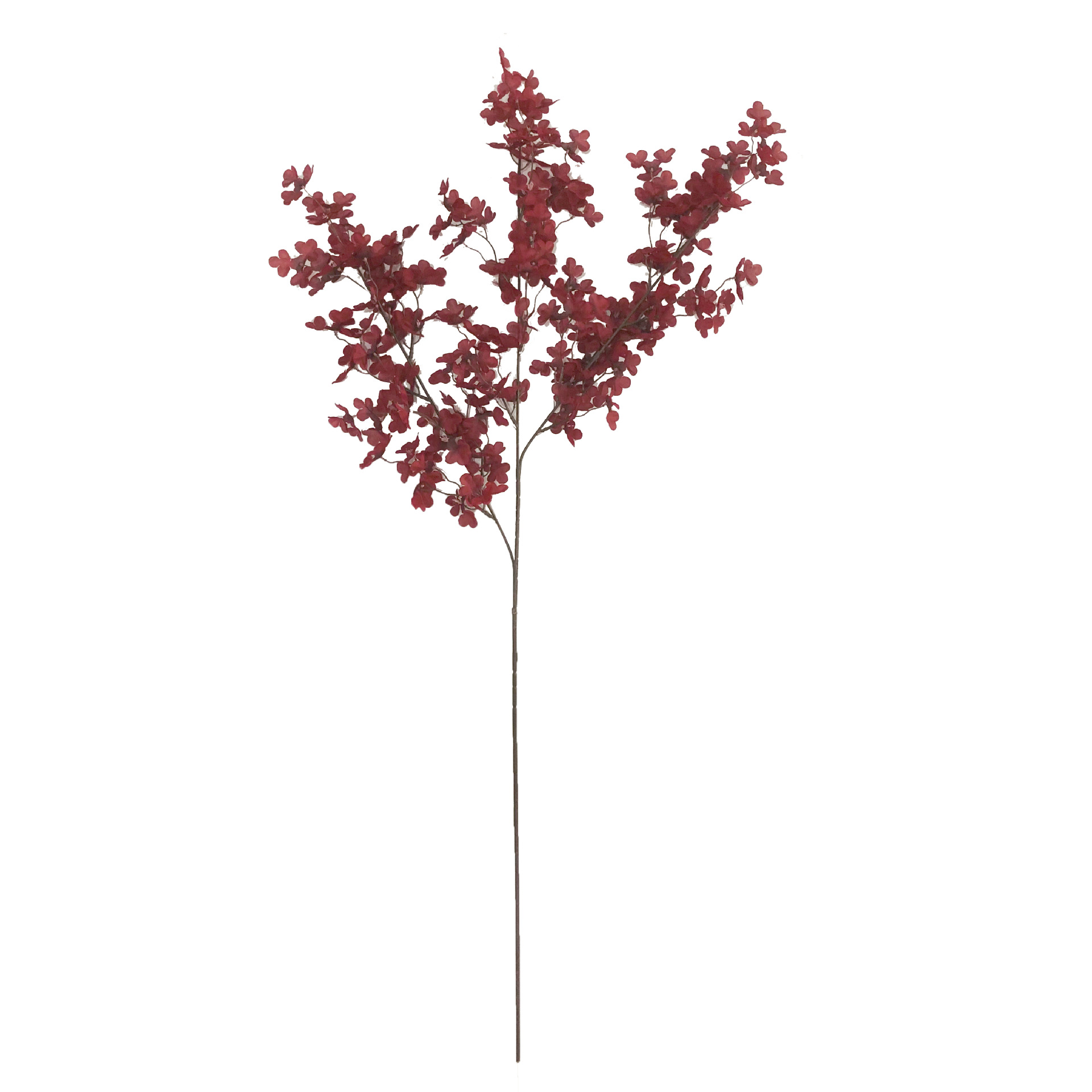 Simulation Lilac Cross Cherry Blossom Fake Flower Oncidium Ceiling Decoration Flower Wedding Hall Set Flower Arrangement and Floriculture Decoration Flower
