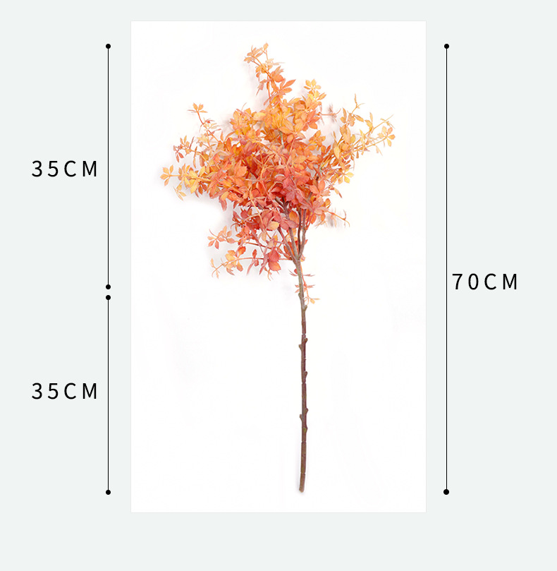 Simulation Single Stem Maple Leaf Home Decorative Fake Flower Wedding Simulation Plant Ceiling Road Lead Artificial Flower Factory Wholesale Simulation Single Stem Maple Leaf Home Decorative Fake Flower Wedding Simulation Plant Ceiling Road Lead Artificial Flower Factory Wholesale