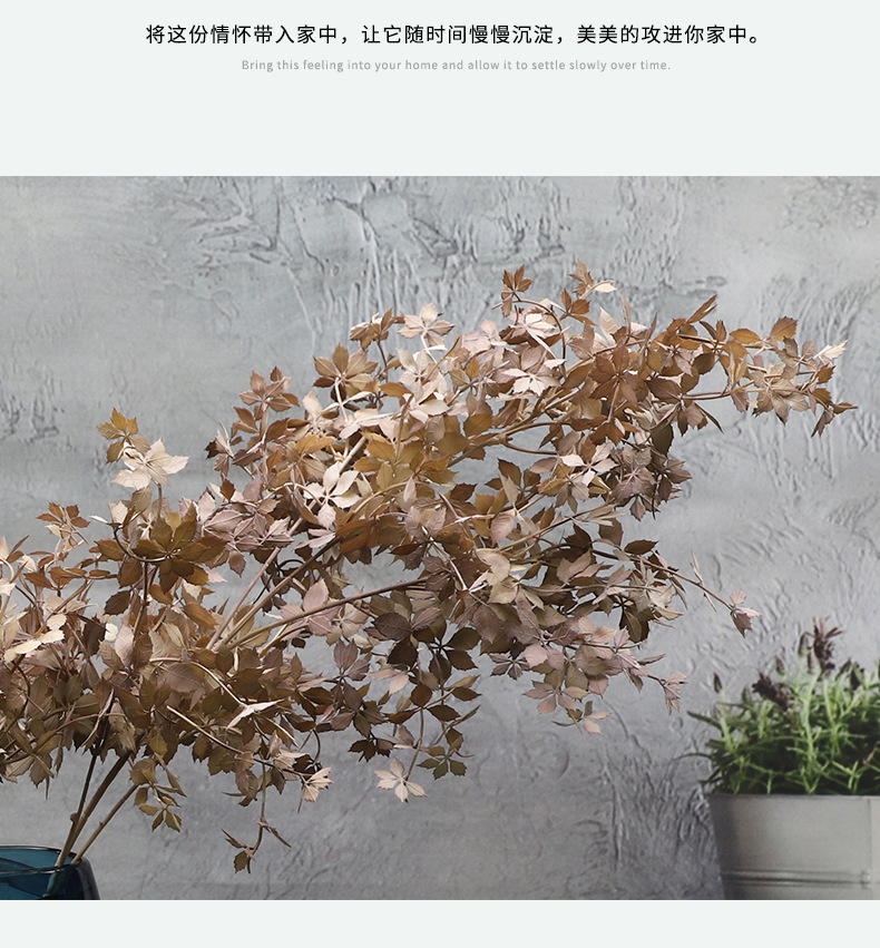 Simulation Single Stem Maple Leaf Home Decorative Fake Flower Wedding Simulation Plant Ceiling Road Lead Artificial Flower Factory Wholesale Simulation Single Stem Maple Leaf Home Decorative Fake Flower Wedding Simulation Plant Ceiling Road Lead Artificial Flower Factory Wholesale