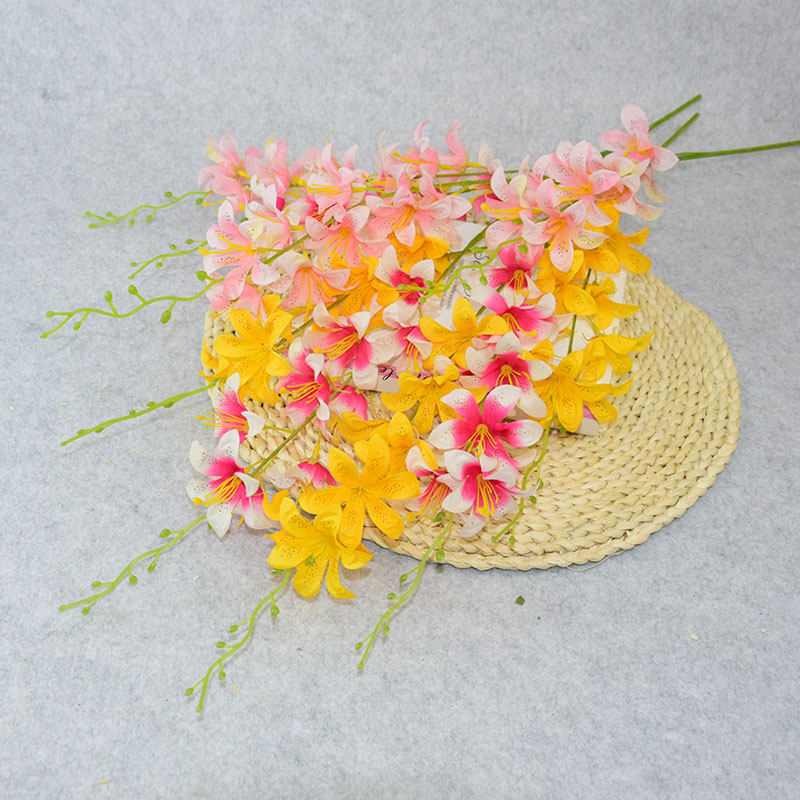 Artificial Home Ornamental Flower Oncidium Wedding Ceiling Road Lead Flower Arrangement Flower Delivery Flower Orchid Artificial Home Ornamental Flower Oncidium Wedding Ceiling Road Lead Flower Arrangement Flower Delivery Flower Orchid