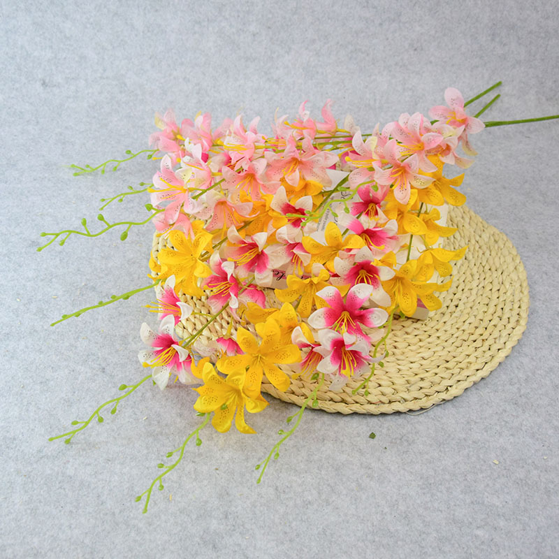 Artificial Home Ornamental Flower Oncidium Wedding Ceiling Road Lead Flower Arrangement Flower Delivery Flower Orchid Artificial Home Ornamental Flower Oncidium Wedding Ceiling Road Lead Flower Arrangement Flower Delivery Flower Orchid