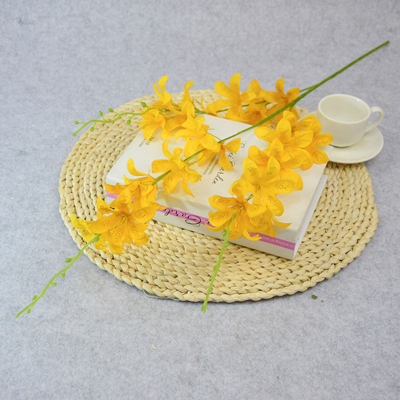 Artificial Home Ornamental Flower Oncidium Wedding Ceiling Road Lead Flower Arrangement Flower Delivery Flower Orchid Artificial Home Ornamental Flower Oncidium Wedding Ceiling Road Lead Flower Arrangement Flower Delivery Flower Orchid
