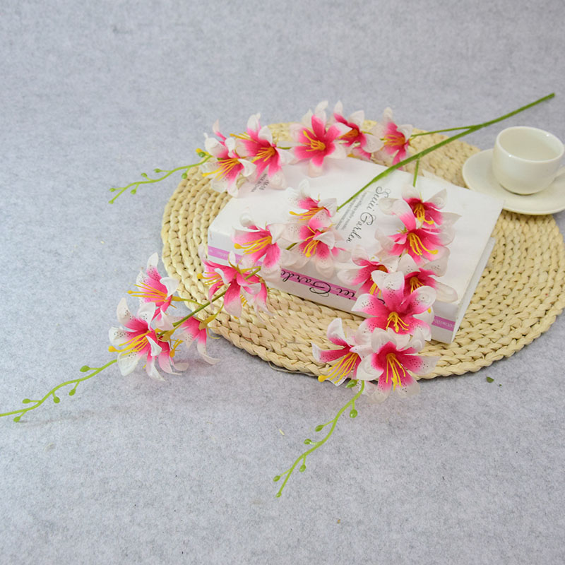 Artificial Home Ornamental Flower Oncidium Wedding Ceiling Road Lead Flower Arrangement Flower Delivery Flower Orchid Artificial Home Ornamental Flower Oncidium Wedding Ceiling Road Lead Flower Arrangement Flower Delivery Flower Orchid