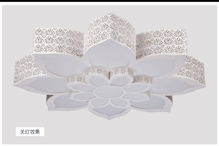 LED Ceiling Light Flower Atmosphere Room Simple and Warm Bedroom Light Personality Dimming Lamp Decoration LED Ceiling Light Flower Atmosphere Room Simple and Warm Bedroom Light Personality Dimming Lamp Decoration