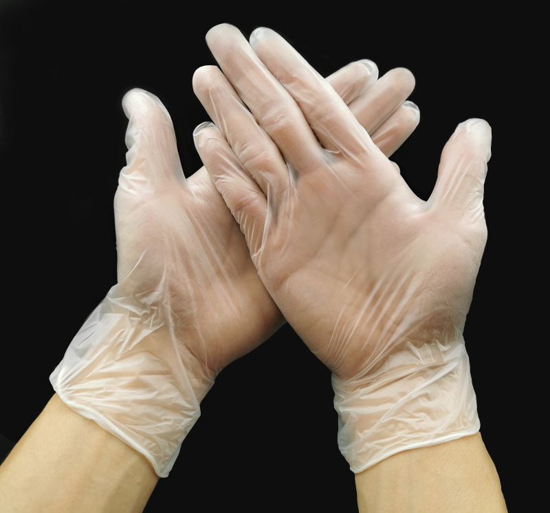 Disposable Leather Gloves Wholesale Disposable Gloves Transparent PVC Gloves Daily Protective PVC Gloves