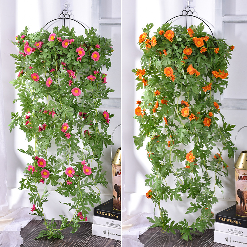 Artificial Wisteria Wedding Decoration Flower Artificial Flower Ceiling HANAFUJI Tofu Pudding HANAFUJI Silk Flower Wisteria Flower String Wholesale