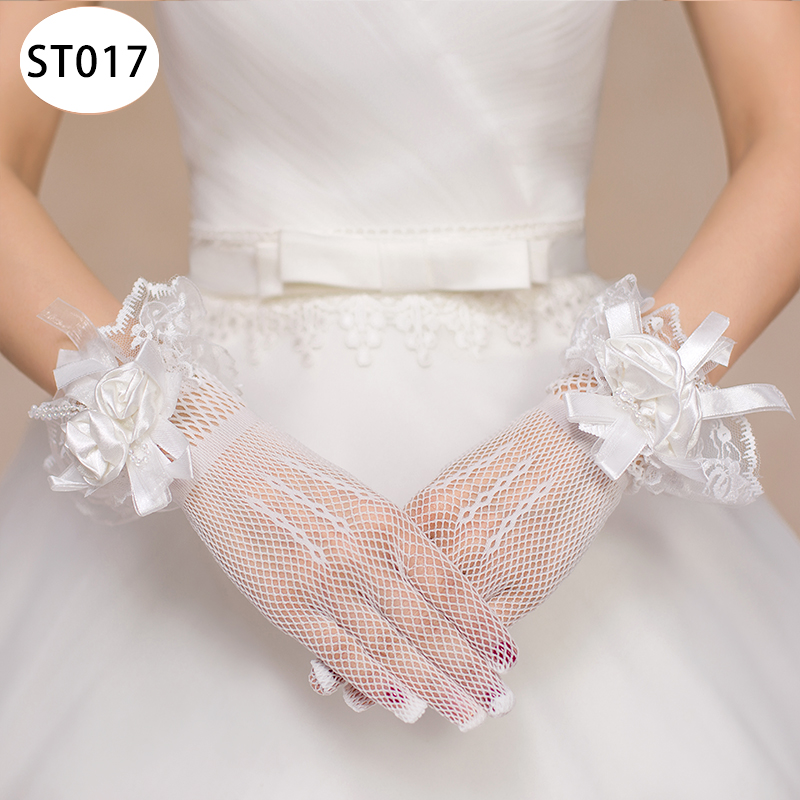New Strap Gloves Short Fingerless Hook Open Finger Lace Sequins Flower Red Red Bridal Wedding Dress Toast Clothing New Strap Gloves Short Fingerless Hook Open Finger Lace Sequins Flower Red Red Bridal Wedding Dress Toast Clothing