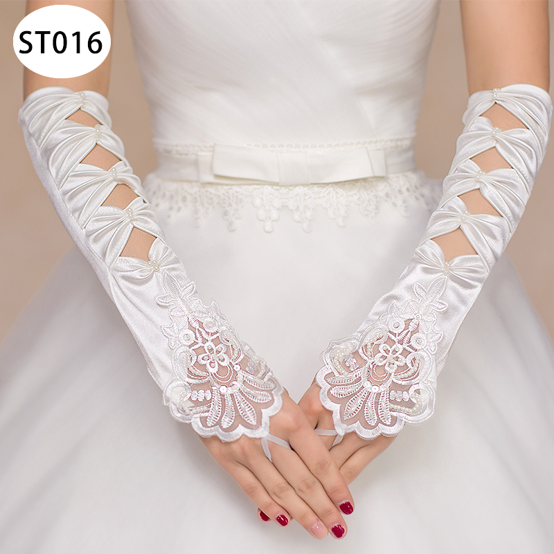 New Strap Gloves Short Fingerless Hook Open Finger Lace Sequins Flower Red Red Bridal Wedding Dress Toast Clothing New Strap Gloves Short Fingerless Hook Open Finger Lace Sequins Flower Red Red Bridal Wedding Dress Toast Clothing