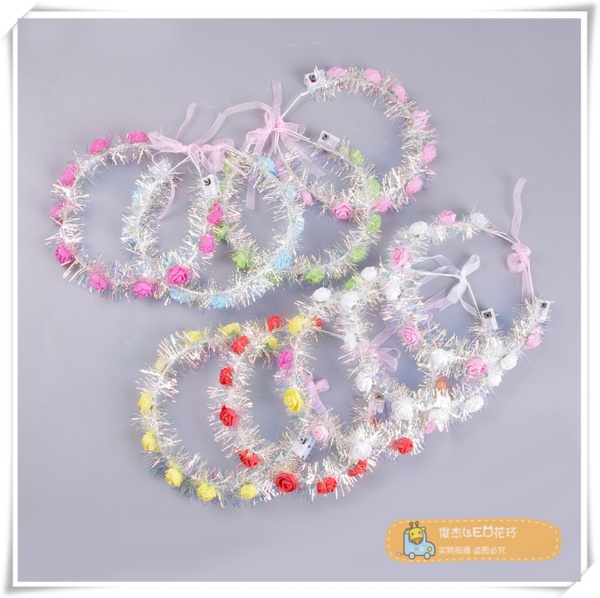Children&#039;s headband headband girls garland hair accessories headgear headdress wedding dress accessories princess hat wholesale