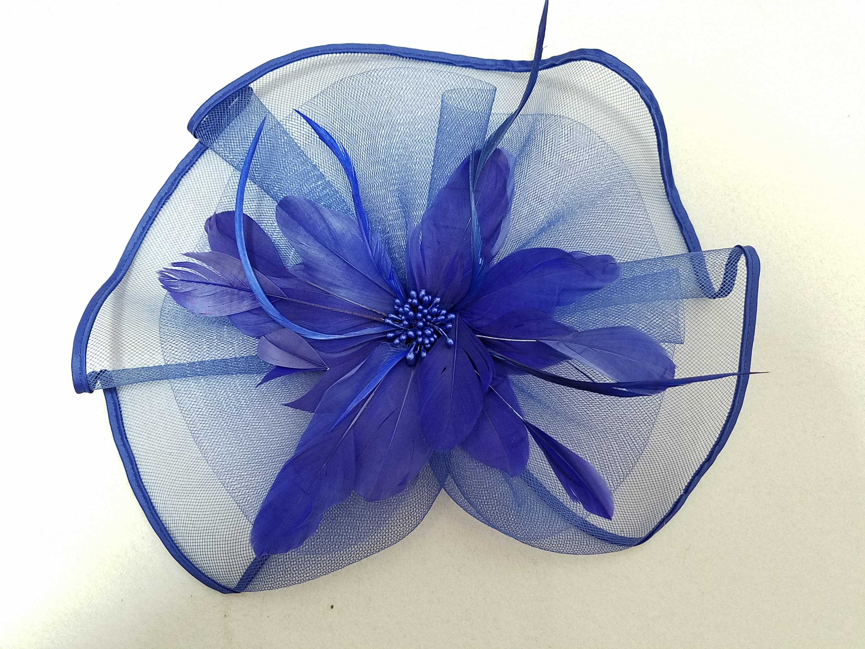Fasinator Horceracing hat Fashion hat Feather hat Net veil hat Hity Iqueenstar ins hat derbyhats wedding party hat