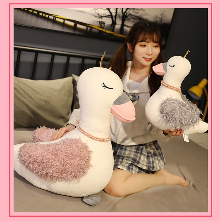 Fantasy Swan Doll Stall Supply Prize Claw Doll Company Activity Gifts Doll Plush Toy Wholesale Fantasy Swan Doll Stall Supply Prize Claw Doll Company Activity Gifts Doll Plush Toy Wholesale