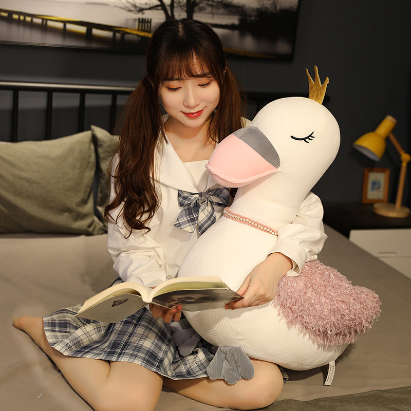 Fantasy Swan Doll Stall Supply Prize Claw Doll Company Activity Gifts Doll Plush Toy Wholesale Fantasy Swan Doll Stall Supply Prize Claw Doll Company Activity Gifts Doll Plush Toy Wholesale