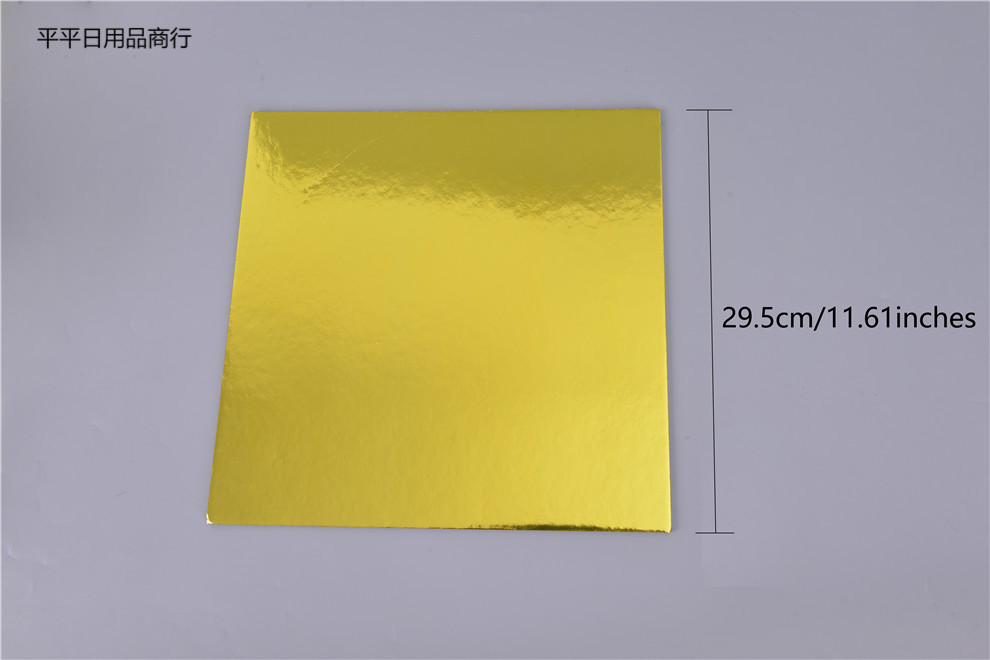Disposable Bronzing Cake Plate Aluminum Foil Paper Pallet Paper Plate Wedding Party Barbecue Fruit Food Paper Pallet Disposable Bronzing Cake Plate Aluminum Foil Paper Pallet Paper Plate Wedding Party Barbecue Fruit Food Paper Pallet