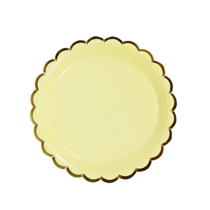 7-Inch Disposable Plate Picnic Plate Cake Dishes Children's Birthday Party Paper Pallet Dessert Bar Decoration Tableware 7-Inch Disposable Plate Picnic Plate Cake Dishes Children's Birthday Party Paper Pallet Dessert Bar Decoration Tableware