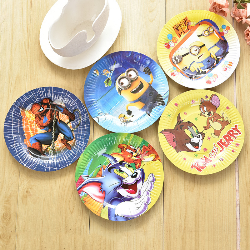 Party Supplies Plate Paper Pallet Paper Plate Cake Plate Dinner Plate Birthday Party Party Decorations Wholesale