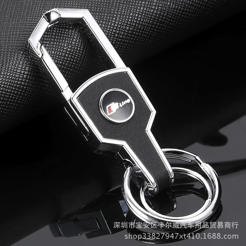 Suitable for Car Keychain Crafts Promotion Metal Keychain Leather Buckle Can Be Customized DoubleSided Standard Keychain Suitable for Car Keychain Crafts Promotion Metal Keychain Leather Buckle Can Be Customized DoubleSided Standard Keychain
