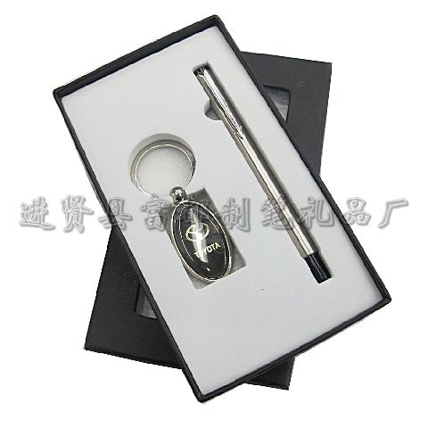 Beautifully rich gift supply LED lights gift set Keychain gift Office sets