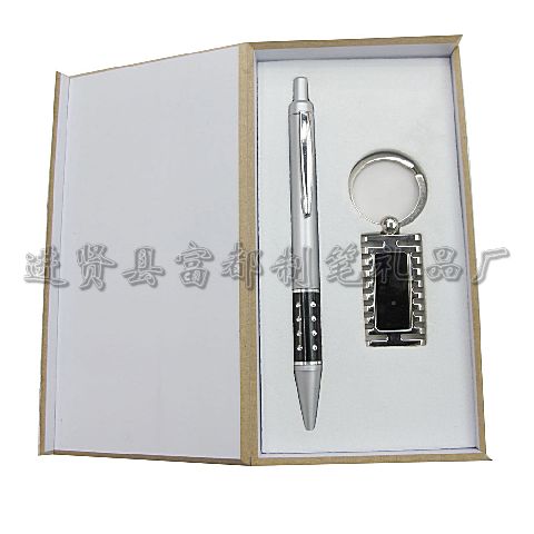 Beautifully rich gift supply LED lights gift set Keychain gift Office sets