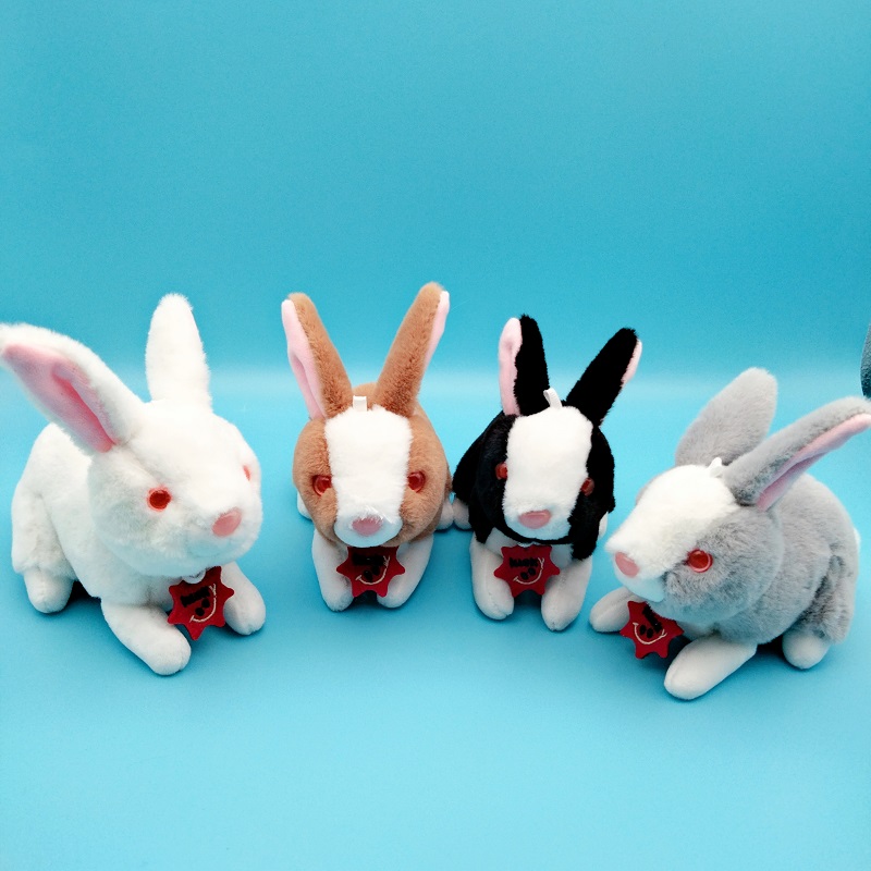 New Simulation Bunny Keychain Plush Doll Internet-Famous Doll Student Backpack Cute Wedding Toy Pendant