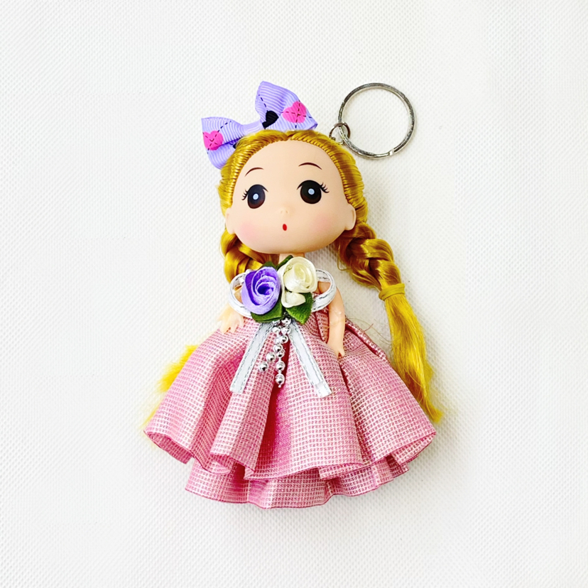 Various Cartoon Ddung Vinyl Wedding Key Ring Handbag Pendant Children&#039;s Toy Gift Keychain
