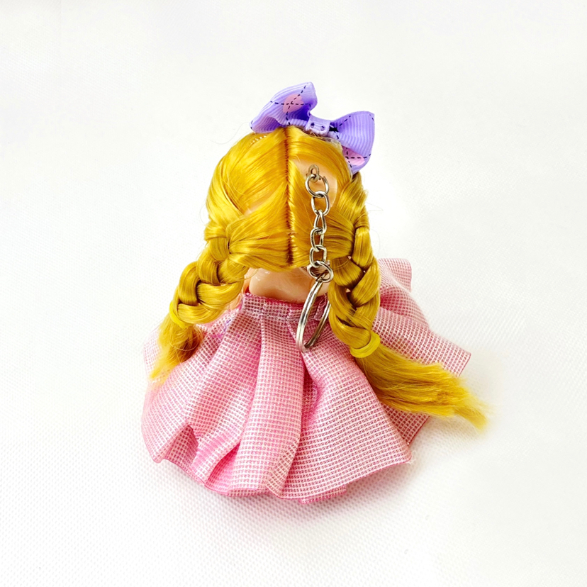 Various Cartoon Ddung Vinyl Wedding Key Ring Handbag Pendant Children's Toy Gift Keychain