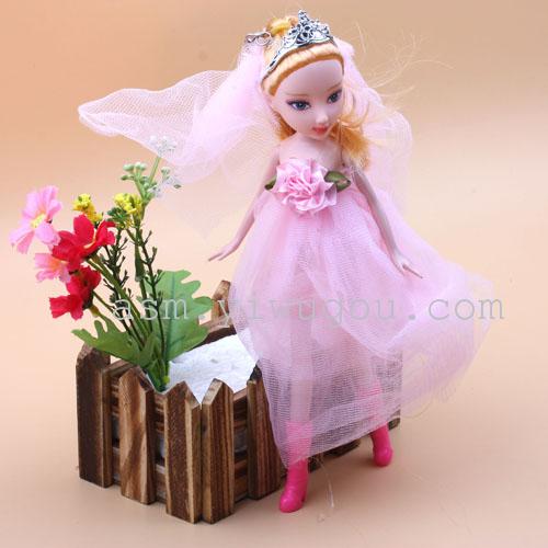 Korean Style Ddung Barbie Doll Wedding Doll Toys Keychain Handbag Pendant Korean Style Ddung Barbie Doll Wedding Doll Toys Keychain Handbag Pendant