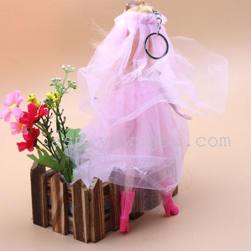 Korean Style Ddung Barbie Doll Wedding Doll Toys Keychain Handbag Pendant Korean Style Ddung Barbie Doll Wedding Doll Toys Keychain Handbag Pendant