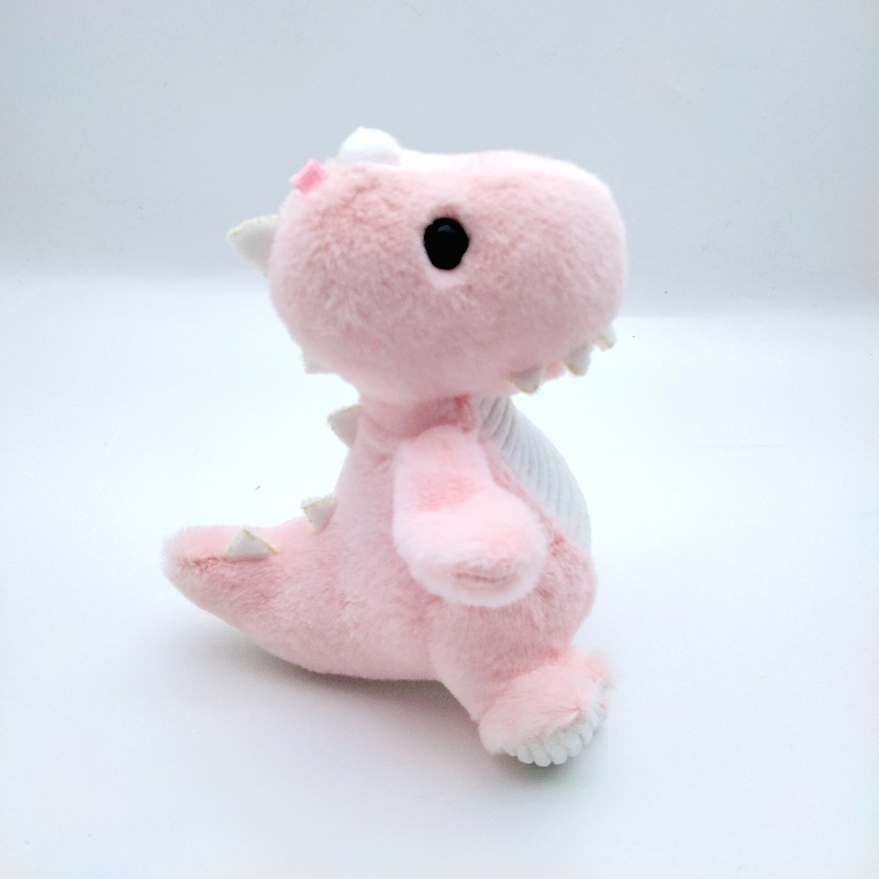 Cute Dinosaur Little Doll Plush Toy Tyrannosaurus Rex Doll Keychain Pendant Wedding Drip Mini Small Ornaments